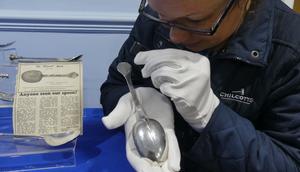 Found? Plymouth silver spoon lost for decades resurfaces in Honiton